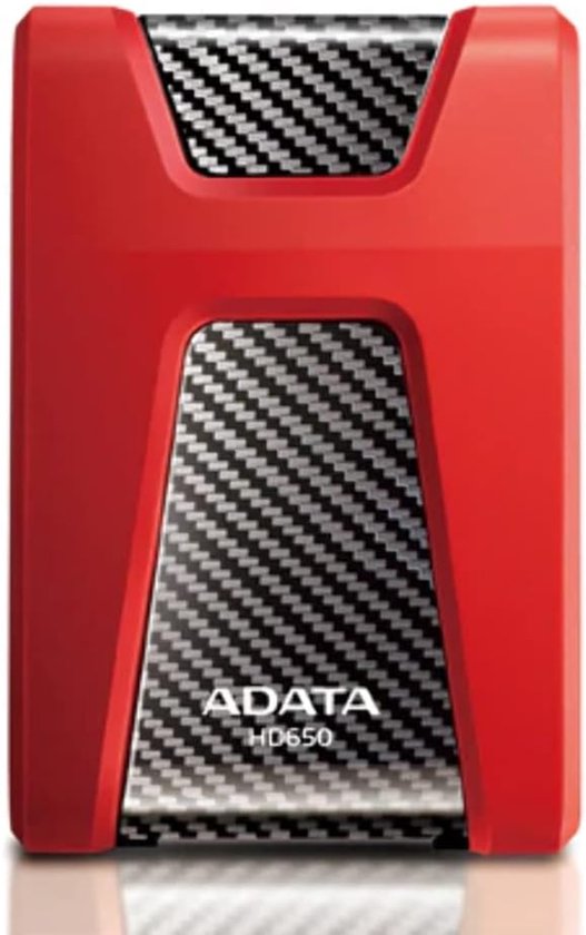 Externe Harde Schijf - Portable Opslag - Bestanden Opslaan - Schokbestendige Behuizing - 2.5 inch - Rood — afbeelding 5