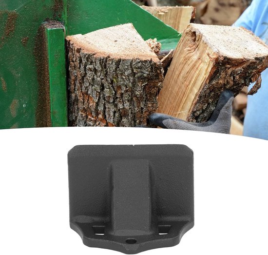 Hout kloofwig - Kloofbeitel - Haardhout maken - Veilig ontwerp - 13x8cm - Metaal — afbeelding 4