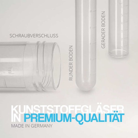 100 stuks Centrifugebuizen met Schroefdop 8 ml PP Transparant — afbeelding 5