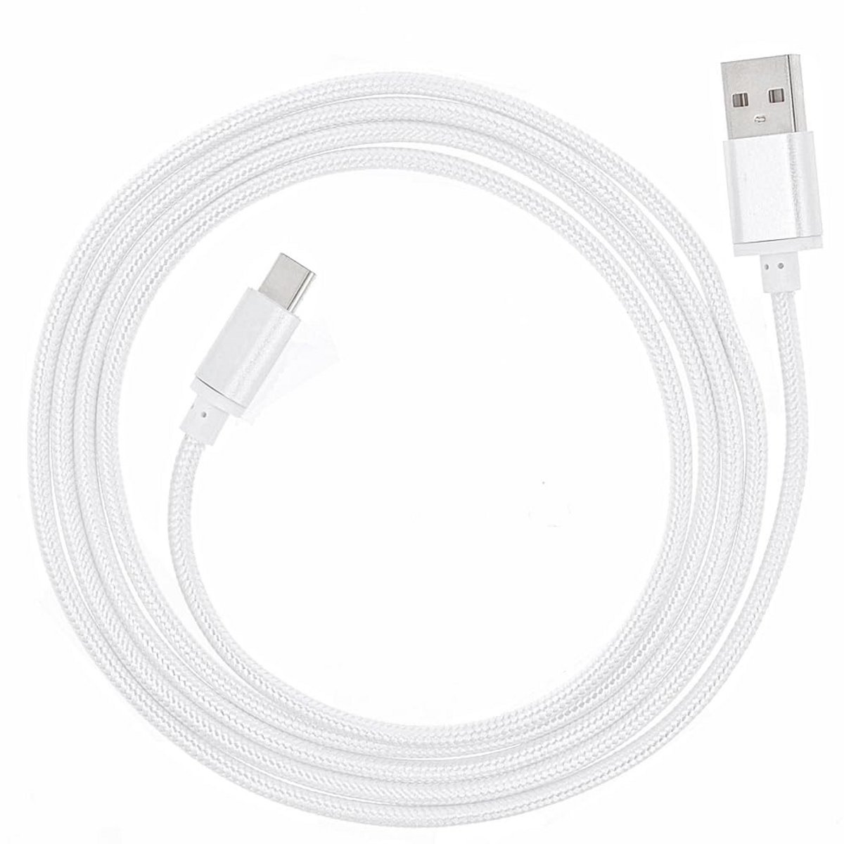 USB naar USB 3.1 Type-C kabel mannelijk naar mannelijk 3 meter wit