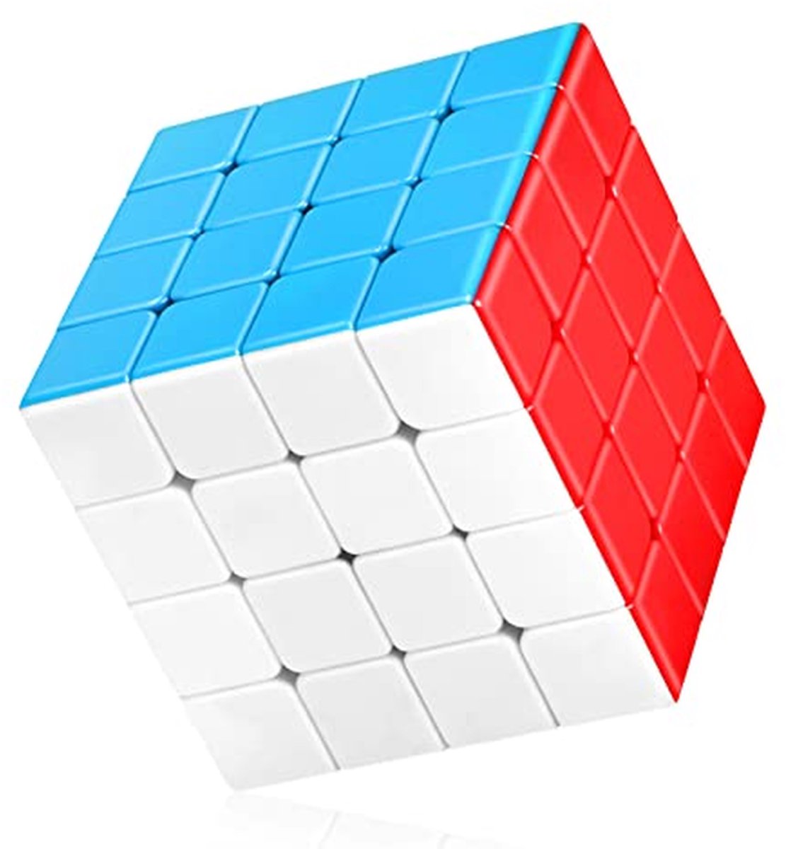 Professionele 4x4 Speed Cube - Stickerloos Puzzelspel voor Breinbrekers
