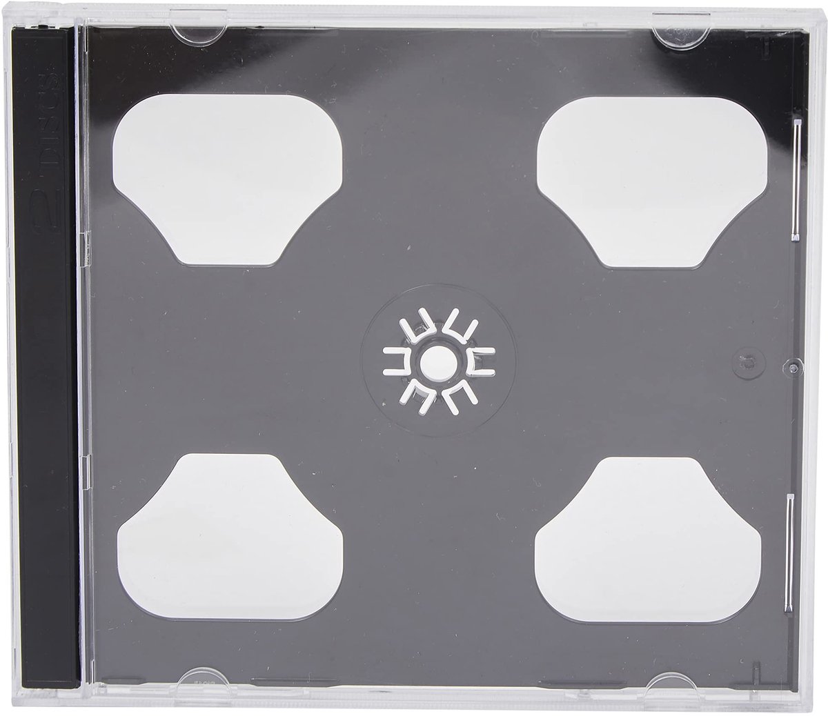OmGoods - Dailygoody - CD Double Jewel Cases - 25 Stuks - 2 Disc - 10.4mm - Hoogwaardige Bescherming - Geschikt voor Opslag - Transparant