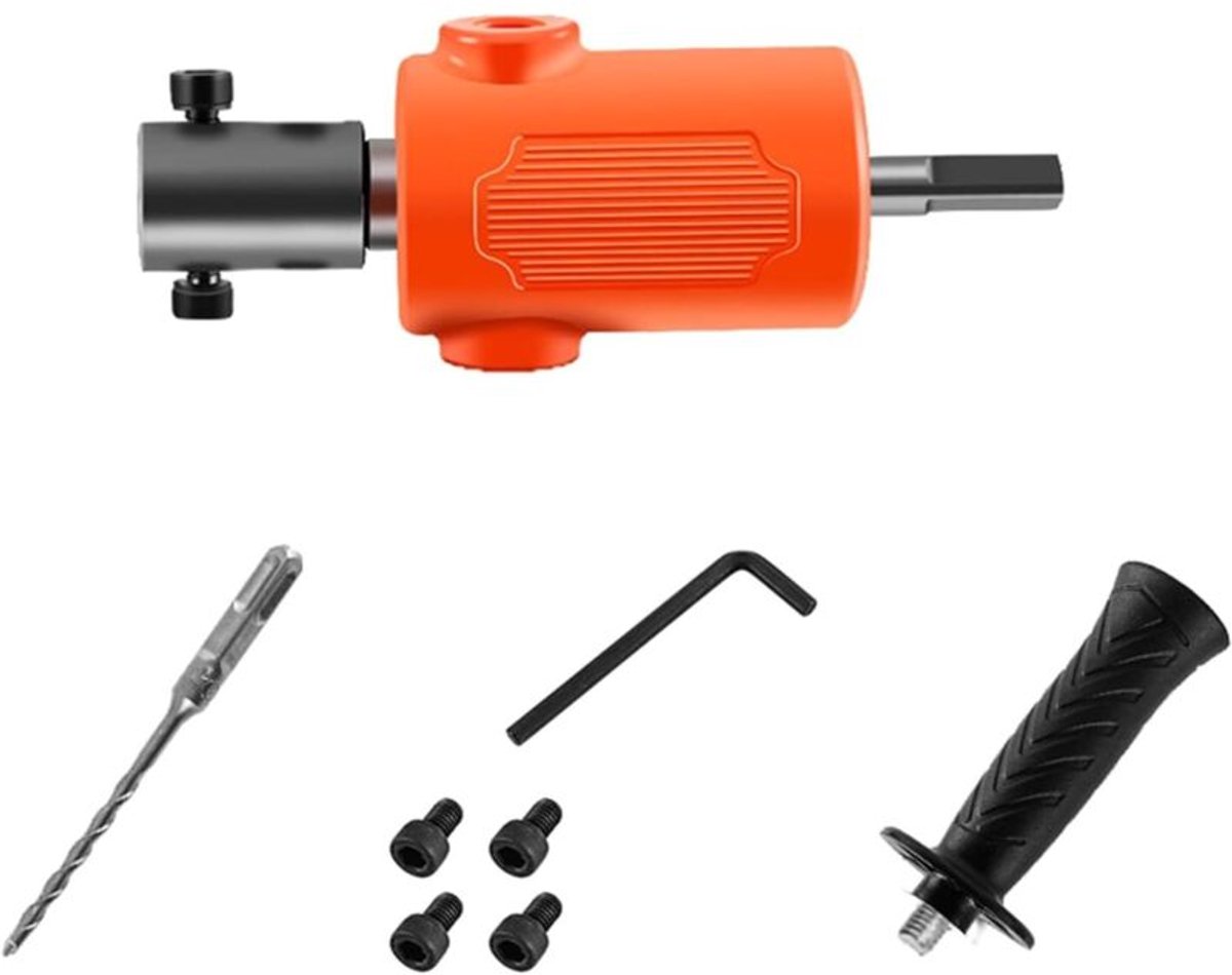 Convertisseur Adapter professionele elektrische perceuse naar marteau Outil de Burinage accessoiresgeschikt voor elektrische marteau Clé Perceuse naar hoofdingang vast