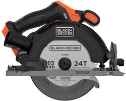 BLACK+DECKER 18V Brushless Cirkelzaag 165mm (zonder accu en lader) BLCCS78N-XJ