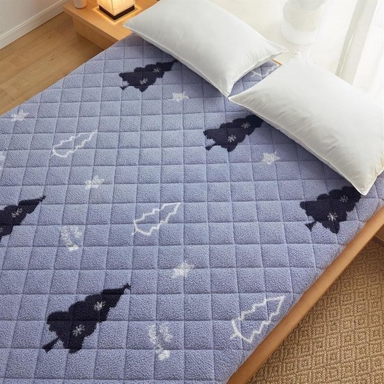 Japanse Vloermatras - Futon Matras Slaapmat - Comfortabel Slapen - Verbetert Oude Matrassen - 180x200 cm - Boom — afbeelding 4