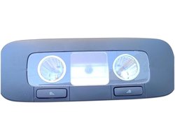 Plafondlamp Interieur - Leeslamp Koepel - Auto Verfraaien - Anti-verblindingsontwerp - 100 gram - Zwart