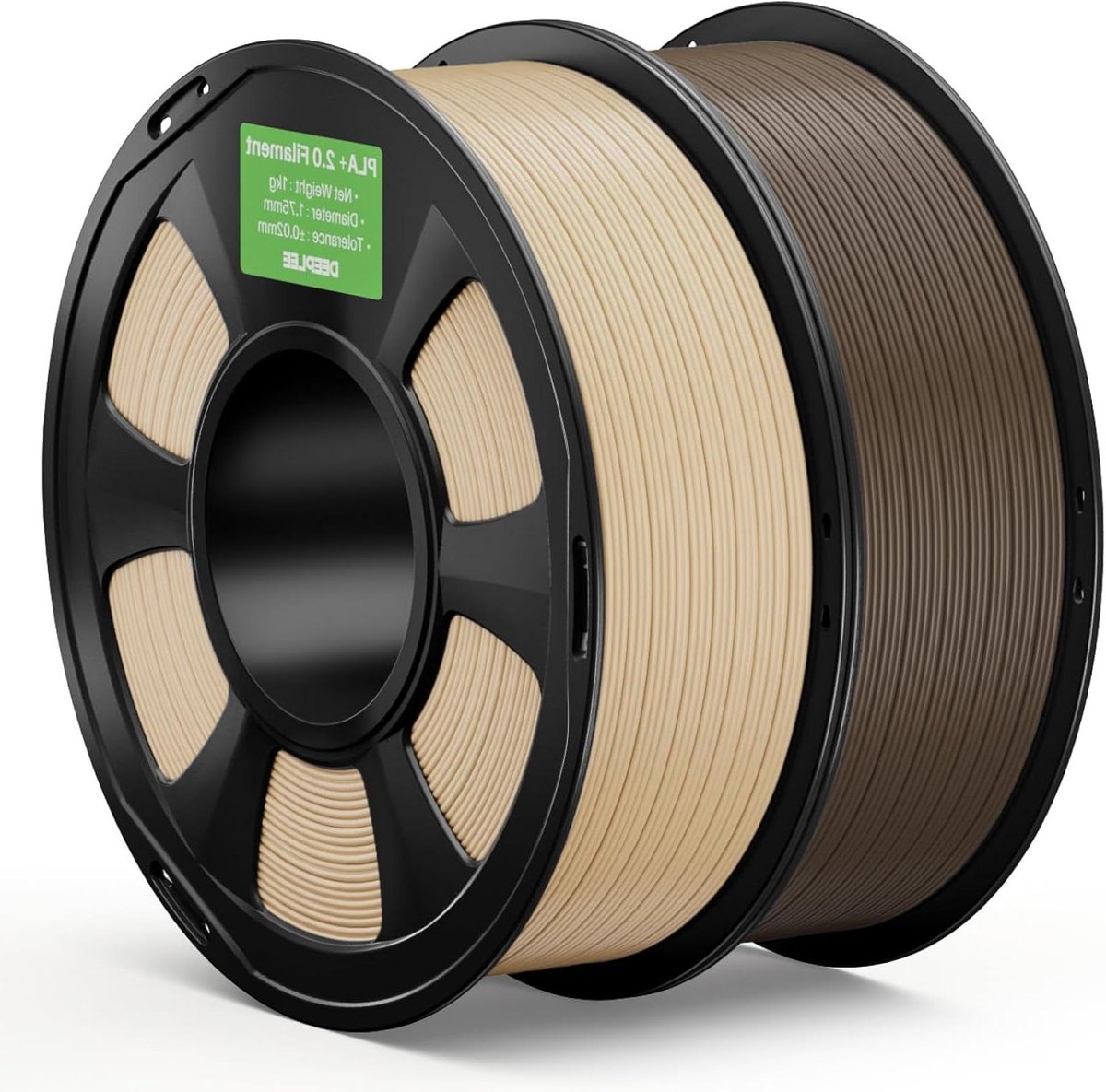 3D Printer Filament - PLA Plus - Modelbouw - Sterke Taaiheid - 2 kg - Beige Bruin