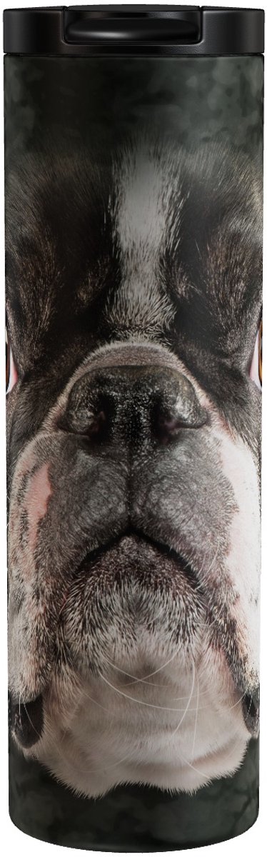Boston Terrier Big Face - Thermosbeker 500