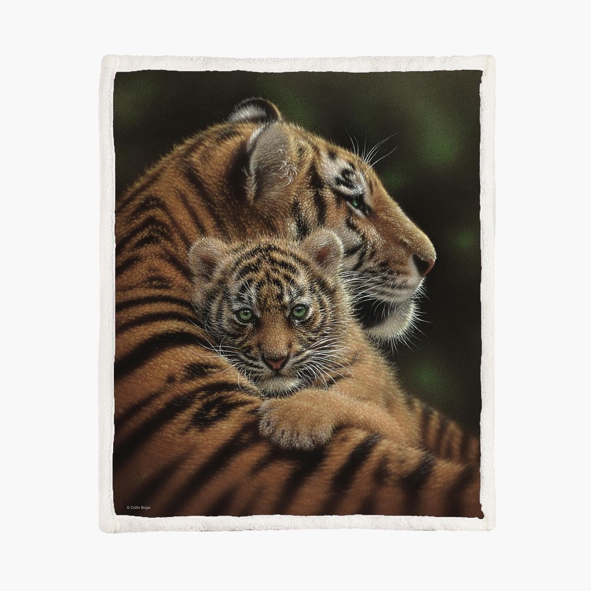 Tijger Fleece Deken 130*150cm Cherished Tiger
