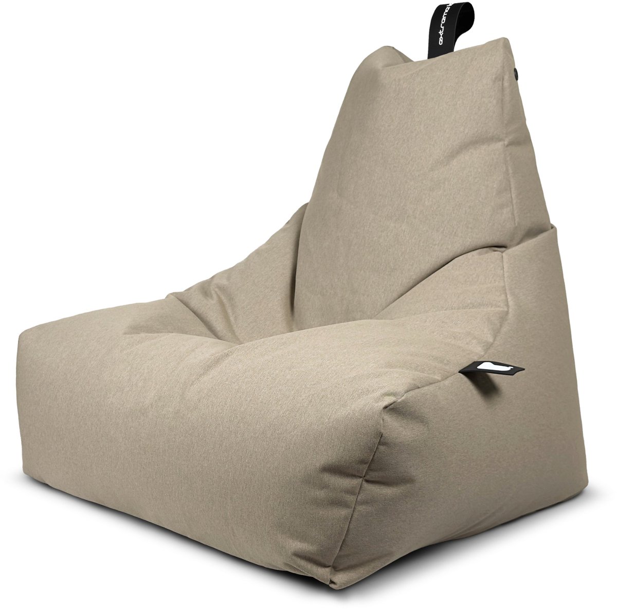 Extreme Lounging - b-bag mighty-b pastel earth - loungestoel - zitzak voor volwassenen - binnen & buiten - uv- en waterbestendig - Lagoon Blue