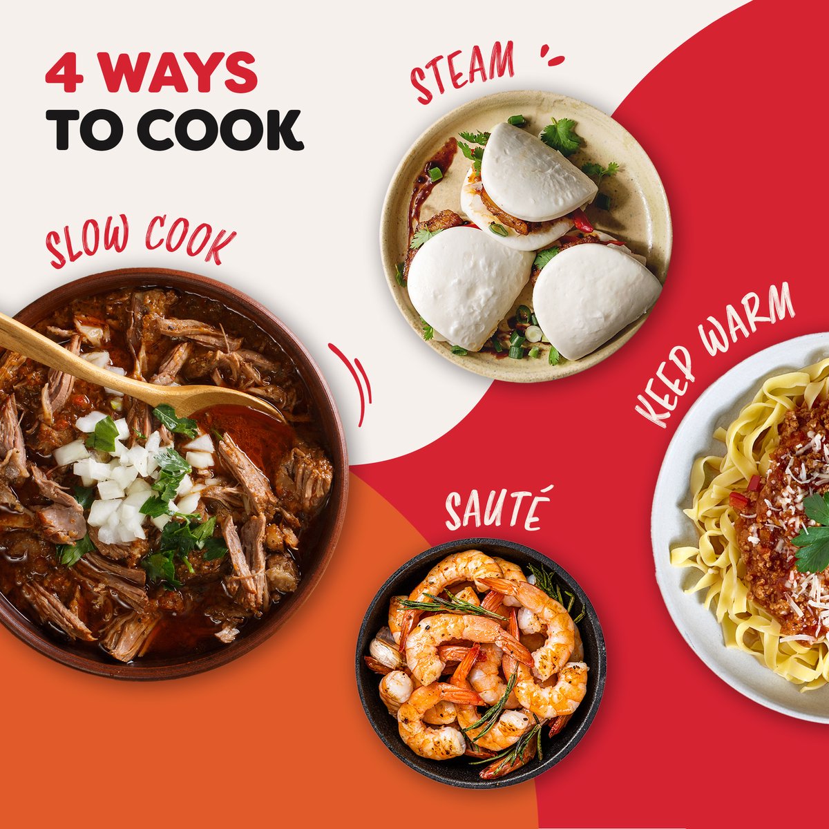 Instant Pot Superior 7,2L Slow Cooker - 4-in-1 Slowcooker - Sauteren - Stomen - Warmhouden - Tot 10 Porties - One-Pot Koken – foto 4