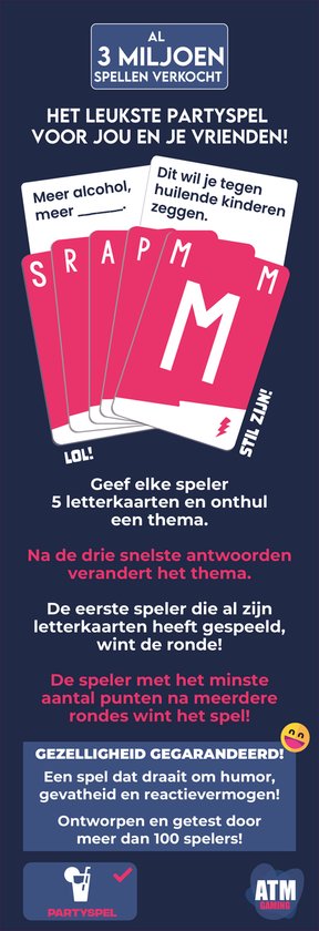 ATM Gaming - Quickstop Party - Kaartspel NL