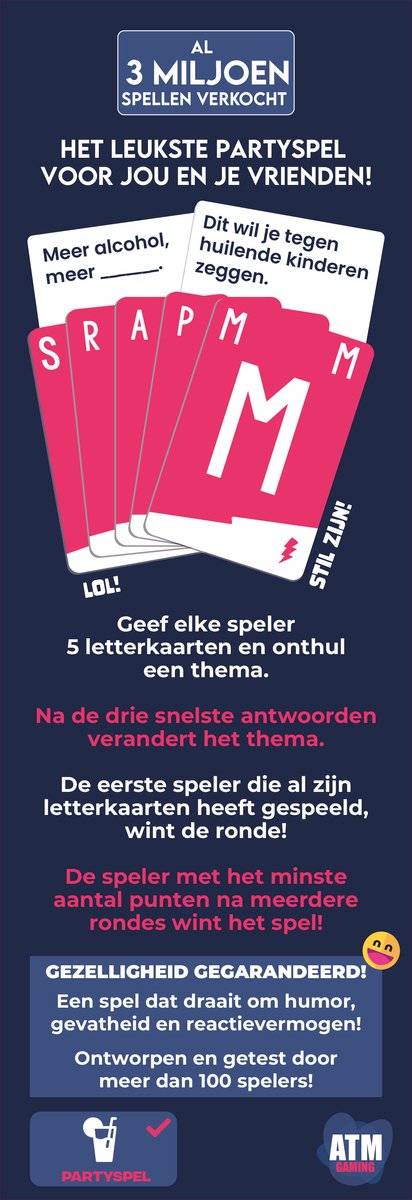 ATM Gaming - Quickstop Party - Kaartspel NL — afbeelding 9