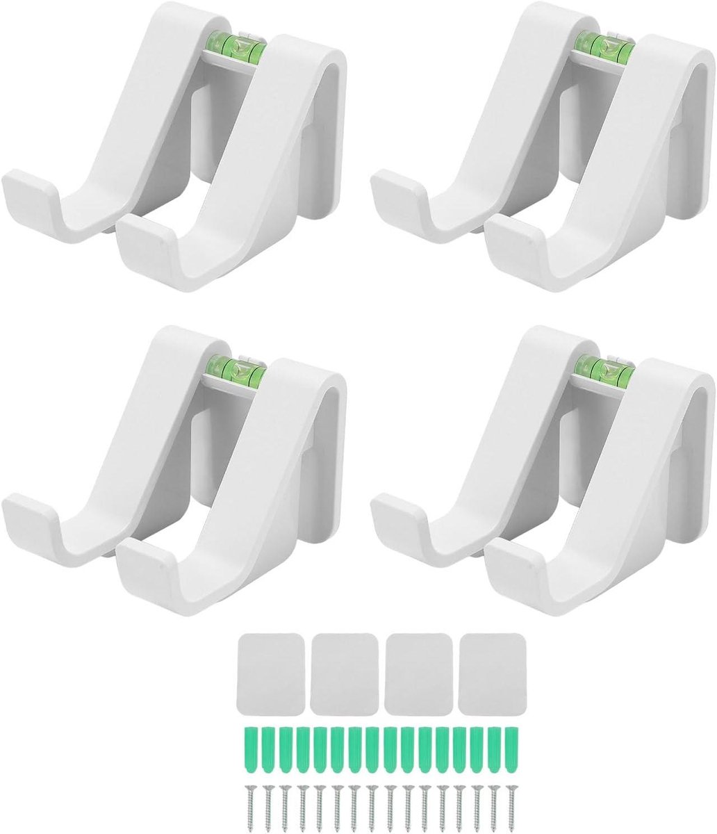 Controller Wandhouder - Opbergrek Controller - Game Setup Organiseren - Schadevrije Installatie - 17 x 13 x 7 cm - Wit