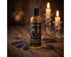 Erovibes Massageolie Lavendel – Ontspannende Massage Olie – Verzorgend & Soepel – 150 ml