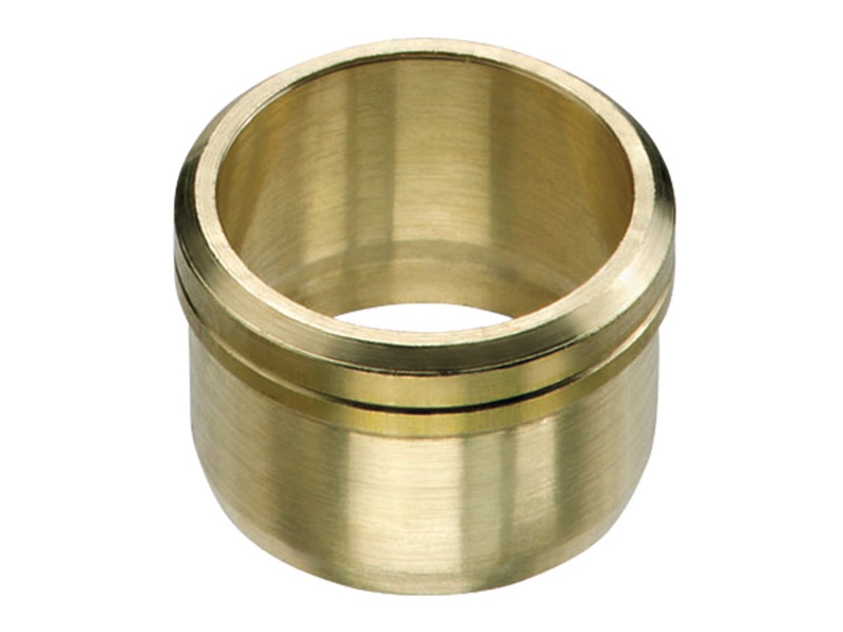 Knelring messing met duitse borst 8mm (2 stuks)