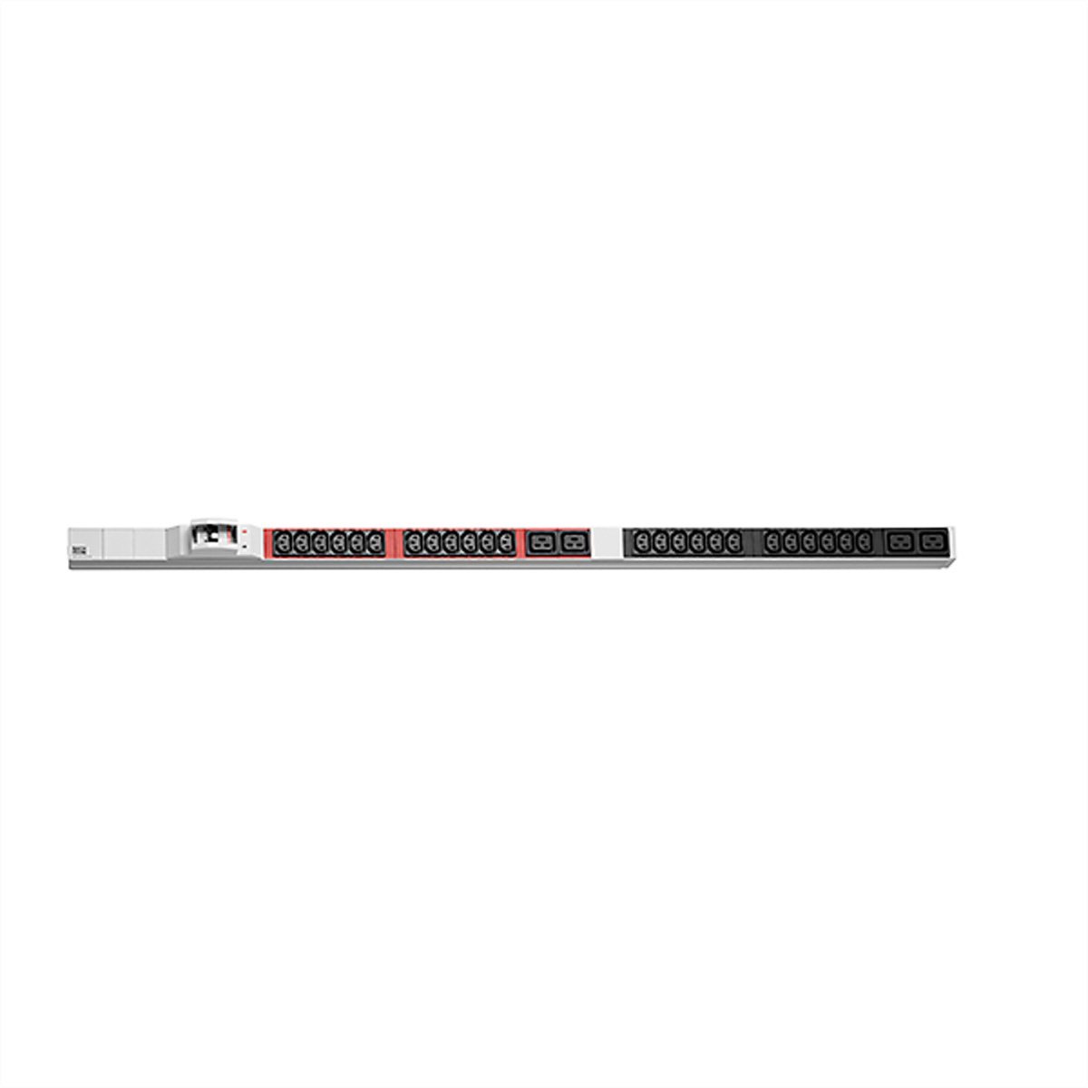 BACHMANN IT PDU ALU 1HE 20xC13 4xC19 2xLS CEE 32A blauw