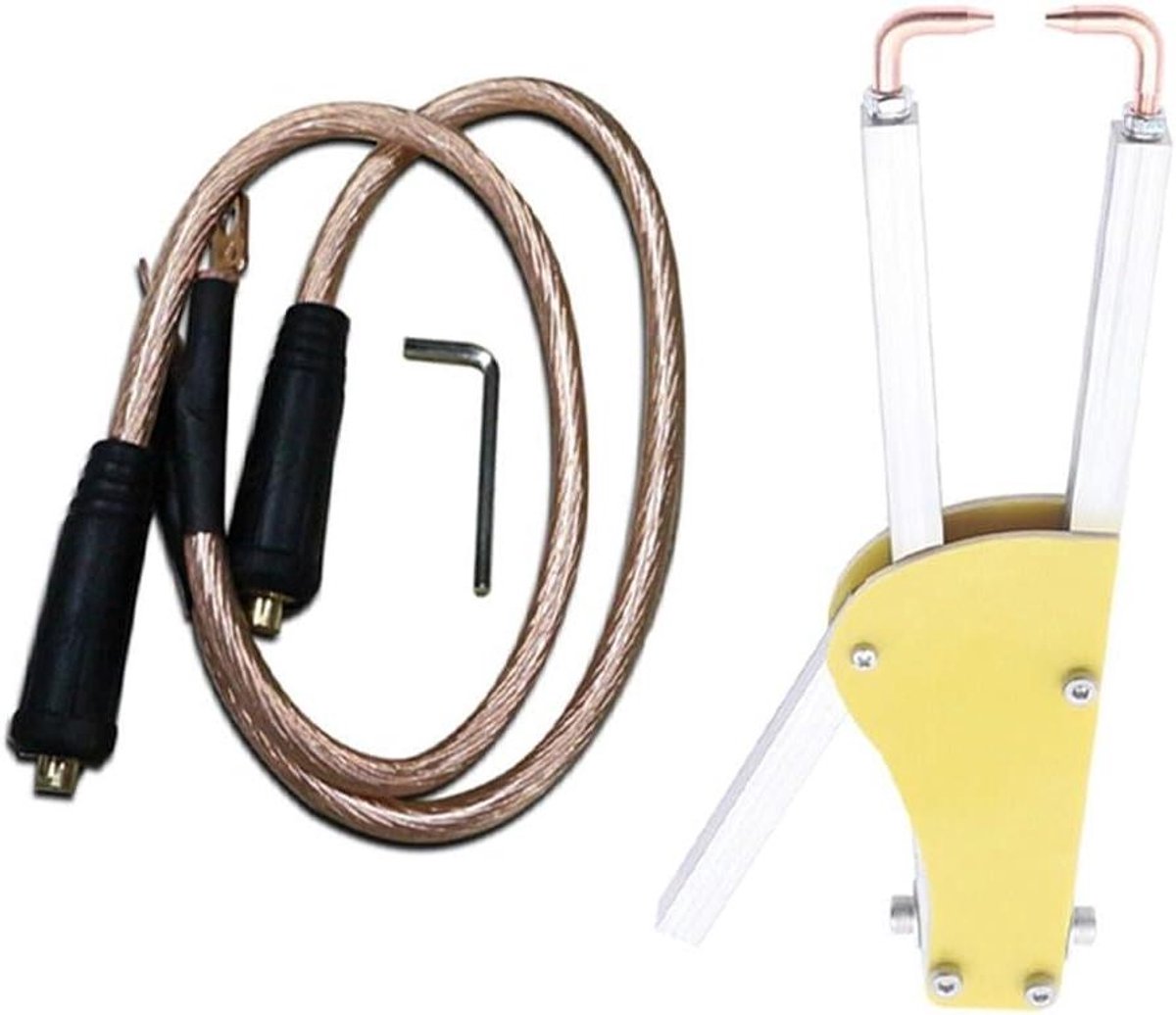 Puntlasapparaat Tang - Lastang Butt Las - Metaal Reparatie - Verstelbare Druk - 123 mm - Zilver