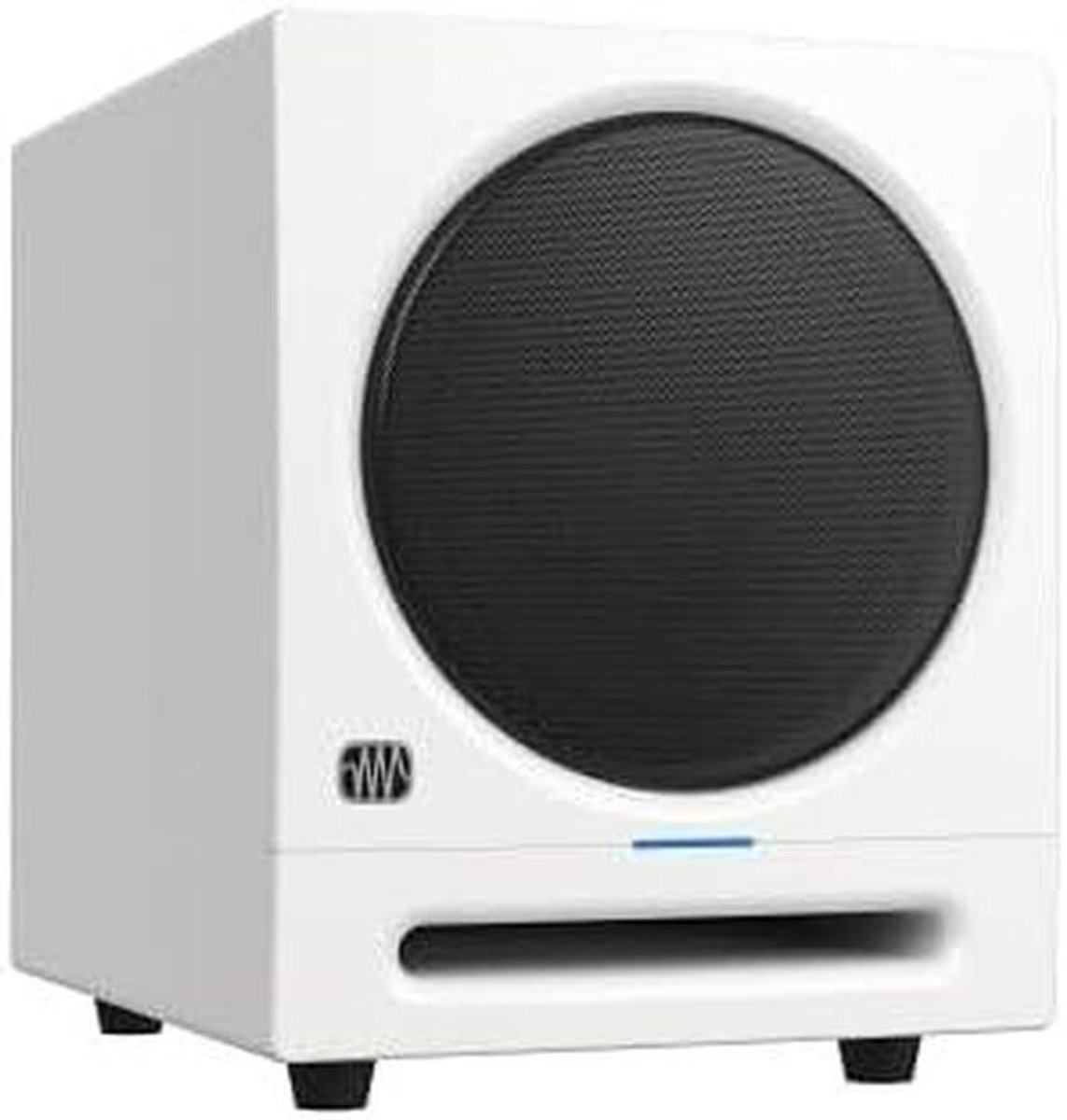 Actieve Studio Subwoofer - Subwoofer met Bluetooth - Muziekproductie en Gaming - 8 Inch Frontdriver - 100W Vermogen - Wit