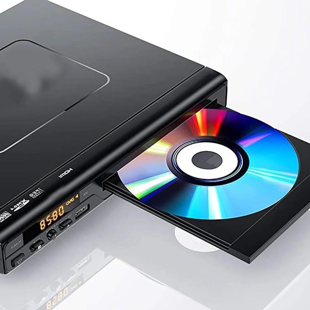 Dvd-speler - Mediaspeler - Films Kijken - Ondersteunt USB - 5.1 Kanaals - Zwart