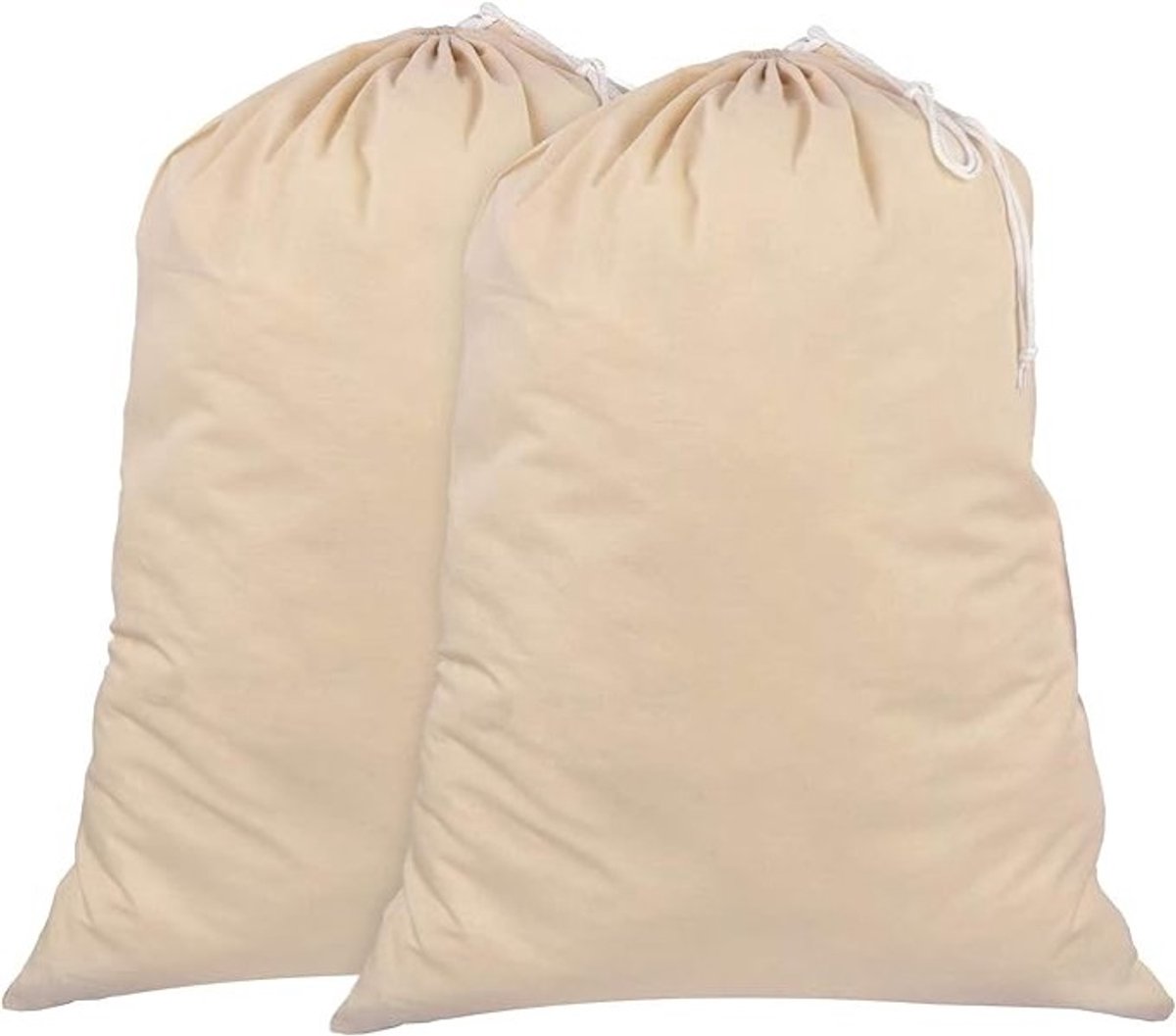 Waszak set van 2 - 71x91 cm, 100% katoen met trekkoord