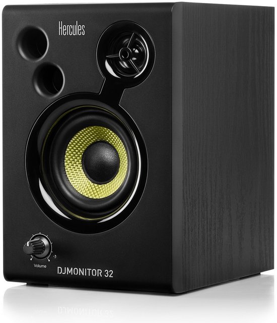 Hercules DJMonitor 32 - Actieve 3" Studiomonitorset - 2x 15W RMS Speakers - Instap DJ & Studio
