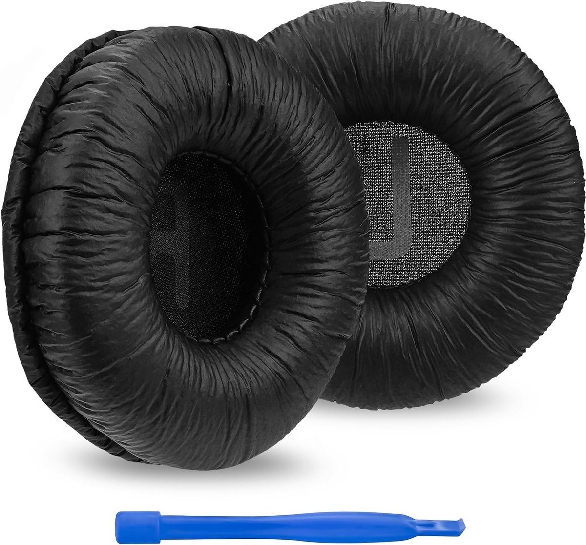Vervangende Oorkussens voor JBL JR300, T450BT, T500BT, Tune 500 en Meer - Zwart Leer, Comfortabel en Duurzaam