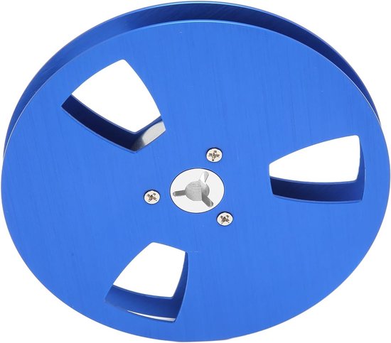 Lege 1 en 4 5 Inch Tape Reel van Aluminium Legering voor Geluidsopname en Audioproductie - Blauw van Merkloos — afbeelding 2