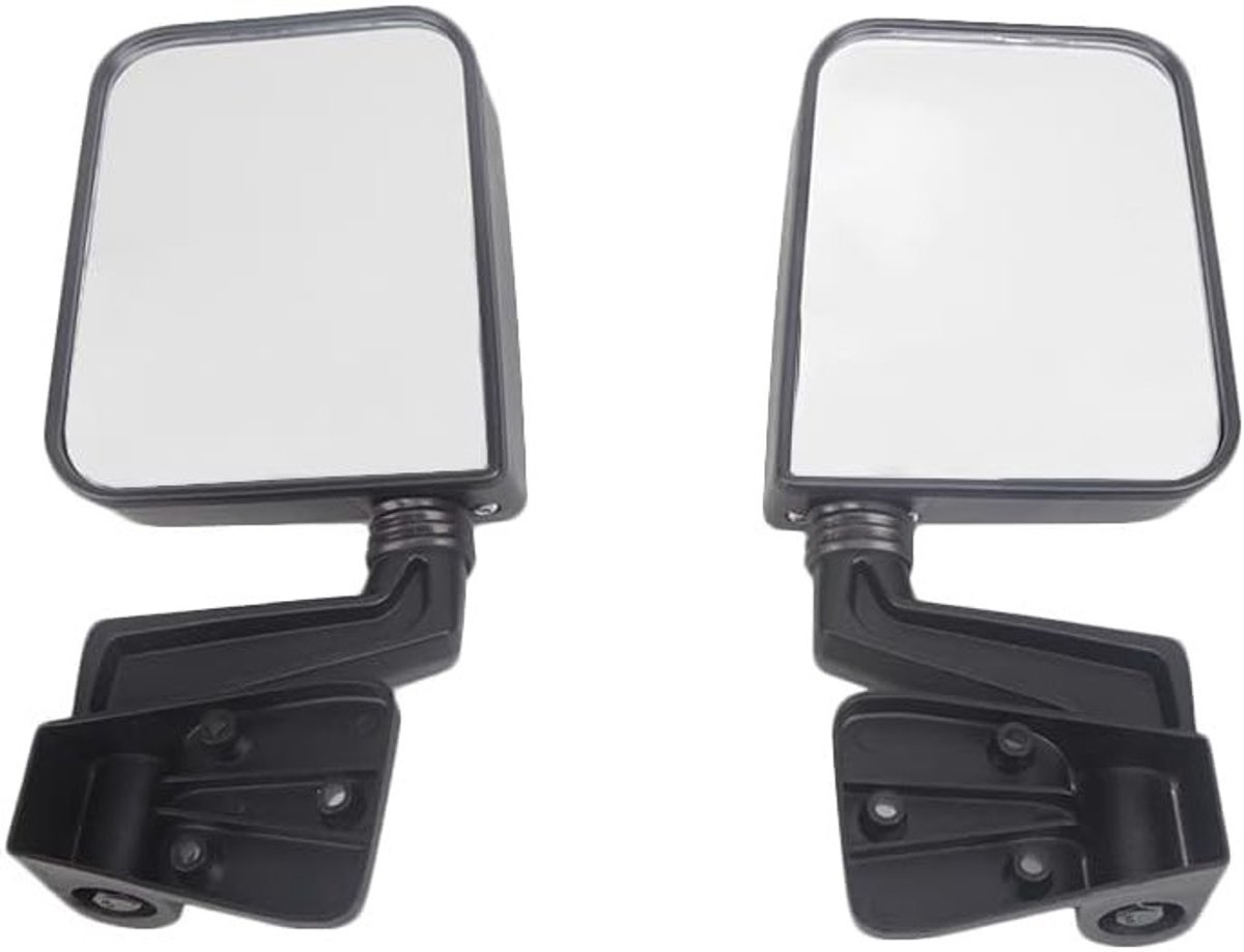 Set van Deurspiegels Geschikt voor Jeep Wrangler TJ 1996-2006 - Auto Accessoires, Versterkte Bevestiging, Eenvoudige Installatie