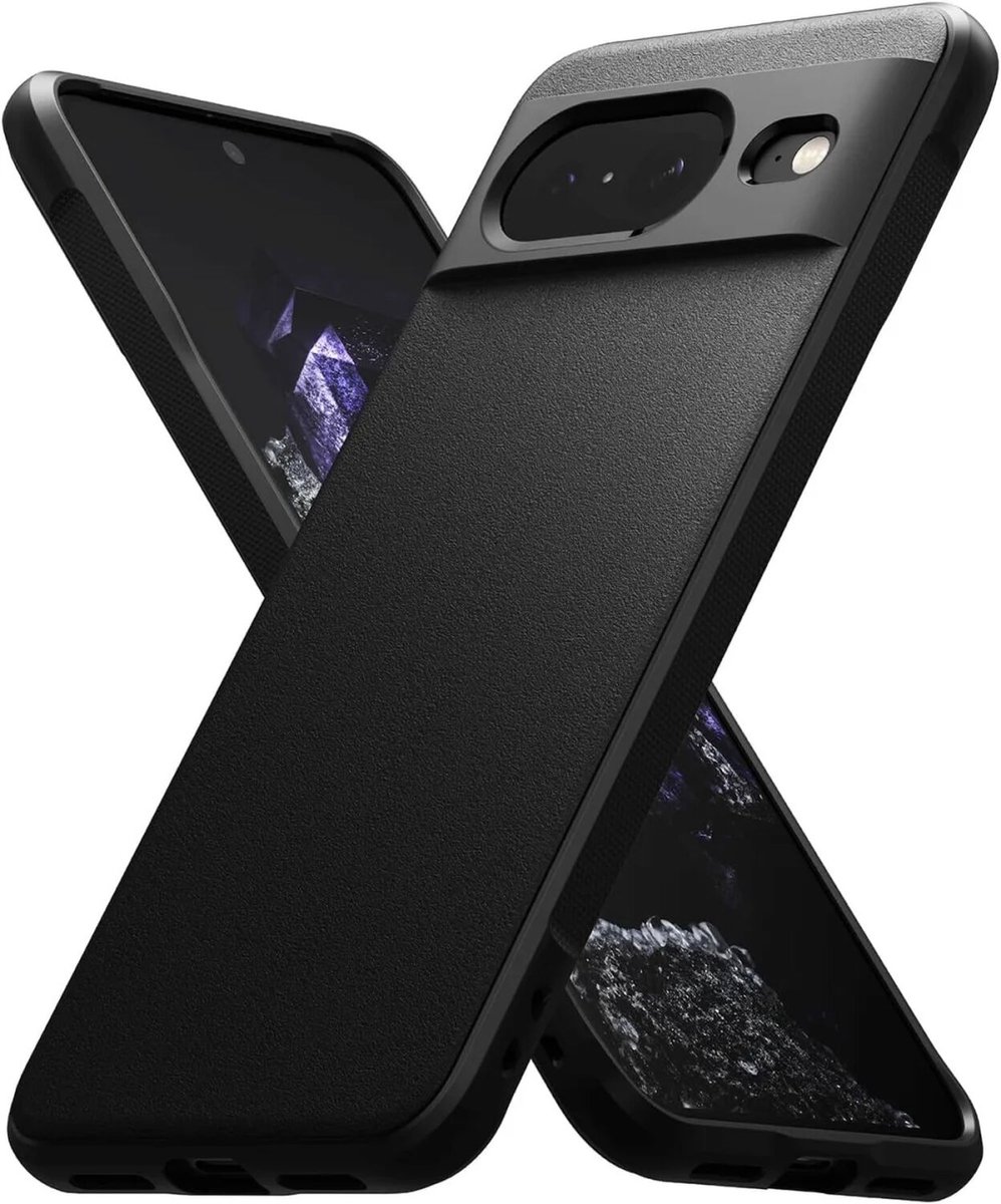 Ringke Onyx Google Pixel 8 Hoesje Flexibel TPU Back Cover Zwart