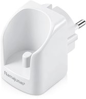 Namajunas - Elektrisch tandenborstel laadstation voor Oral-B/Braun modellen (niet voor IO-serie & Pulsonic-serie) – Opladestation voor EU-stopcontact – IP67 waterdicht laadstation - Elektrische Tandenborstel - Laadstation tandenborstel