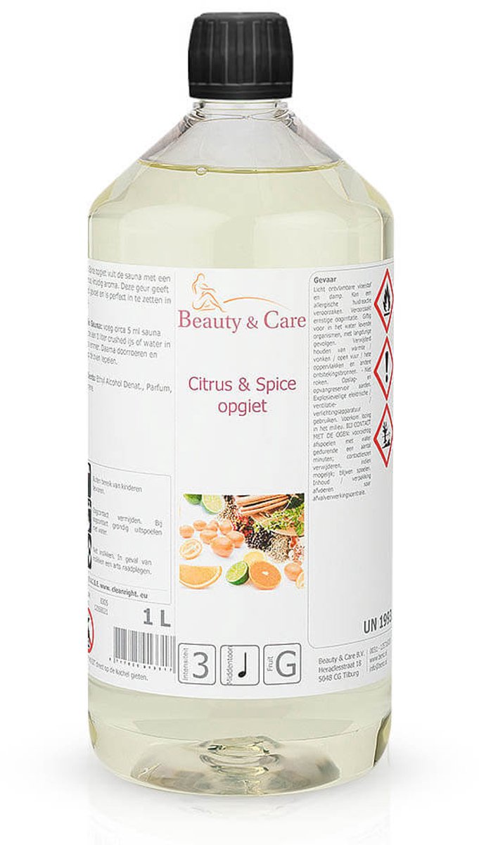 Citrus & Spice opgiet - Beauty & Care - 1 L. new