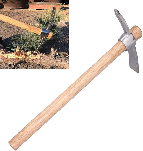 Onkruid Wieden Tool - Hand Cultivator Schoffel - Tuin Onderhoud - Antislip Handvat Anti Roest - Kleine Hand - Grijs — afbeelding 4