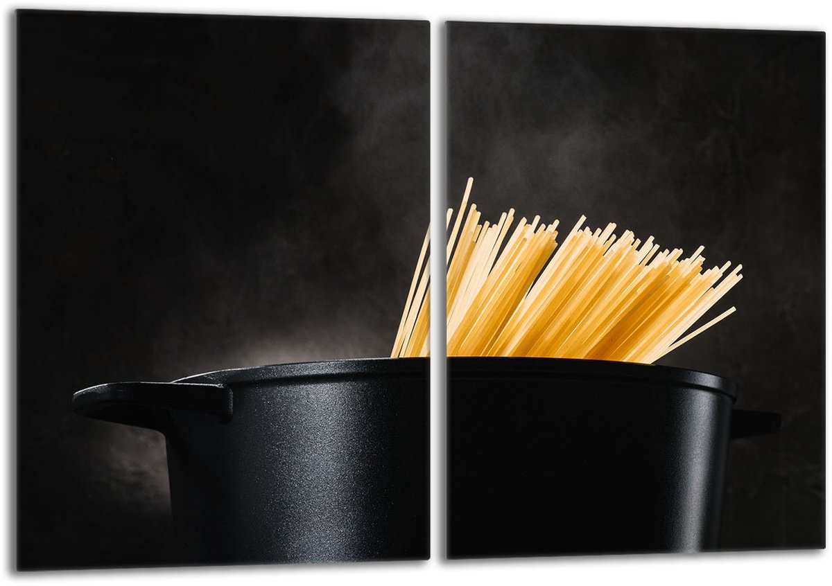 TMK ArtDeko Serie - Glazen Beschermplaat - 40x52 cm - Makaroni