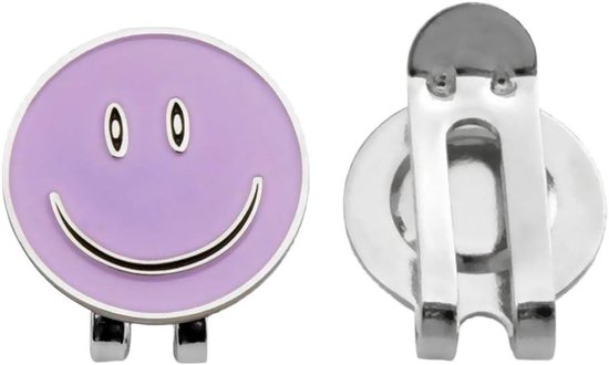 Golf Bal Markeringen - Hoed Clips - Golfen met Stijl - Vrolijk Smiley Ontwerp - Set van 3 — afbeelding 4