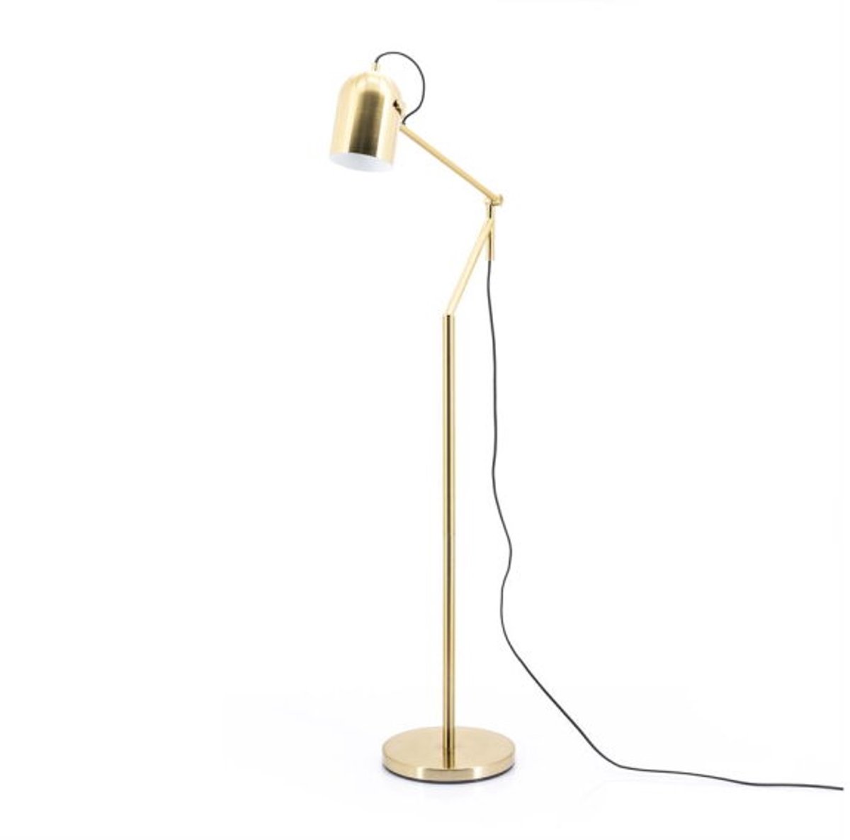 Vloerlamp Sleek - gold | BY-BOO