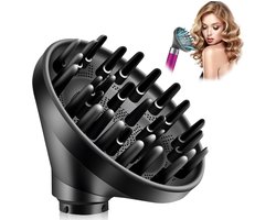 Allecto - Diffuser mondstuk - Haardrogeraccessoires - Geschikt voor Dyson Airwrap - Föhn Diffuser Nozzle - Salonkwaliteit - Voor stijl en volume