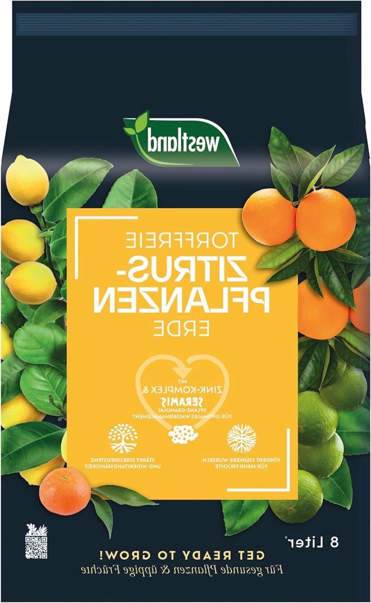Citrus Grond - Planten Aarde - Bomen Verzorgen - Speciale Mix - 8 Liter - Bruin