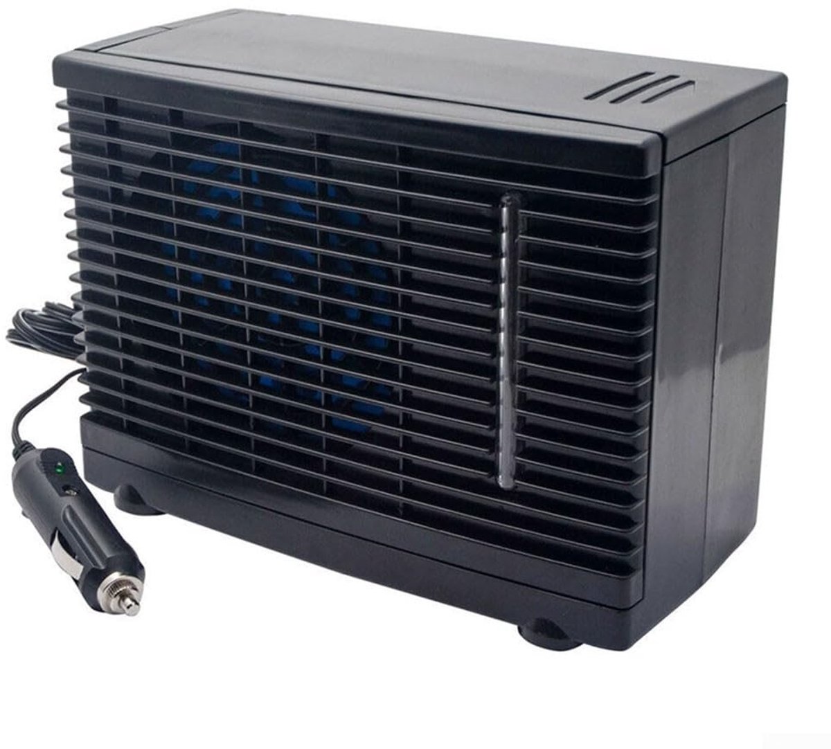Store_7 - Draagbare Luchtkoeler - Koelventilator met Water-IJs Airconditioning - Zwart - Ideaal voor Thuis en Auto - Gezonde Luchtcirculatie - Hand...