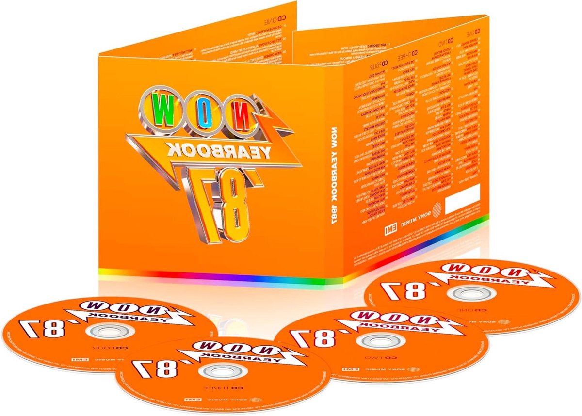 Muziek CD Box - Compilatie Album - Muziek Luisteren - 4 CD's - 14 x 13 x 2 cm