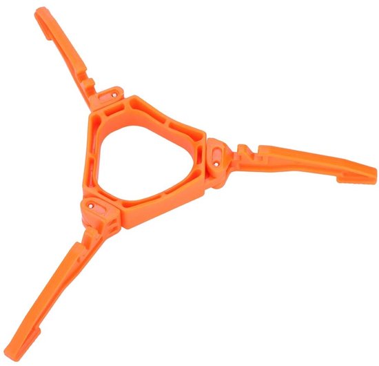 Allecto - Vouwbare Gas Tank Kookstandaard - Tripod voor Camping - Stabiliteit en Veiligheid - Geschikt voor Buiten - Duurzaam en Betrouwbaar van Allecto — afbeelding 4