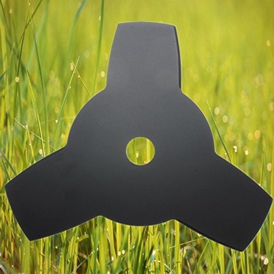 ONF3 - Brush Cutter Blade - 3 Tanden - Efficiënt Snijden - 10 Inch - Tuingereedschap - Geschikt voor Onkruid - Zwart van Merkloos	 — afbeelding 2