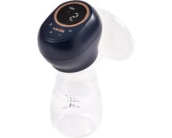 Elektrische Borstkolf - Melkpomp Draagbaar - Moedermelk Afkolven - Stille Technologie - 180 ml - Nachtblauw