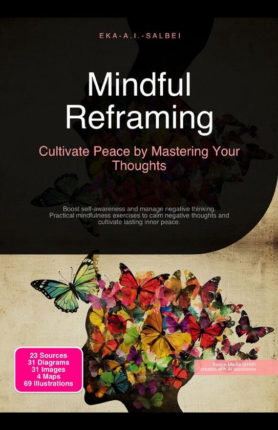 Mindful Reframing: Cultivate Peace by Mastering Your Thought ... - cover