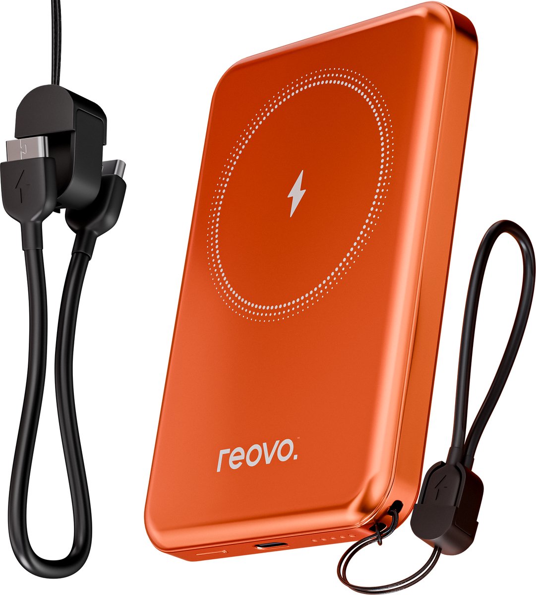 Powerbank 10.000 mAh - Geschikt voor MagSafe systeem - Powerbanks - Magnetisch opladen - Noodpakket - Draadloos opladen - Met USB-C Poort - geschikt voor iPhone 13 14 15 16 17 Pro Max - Geschikt voor Samsung S25 S26 A57