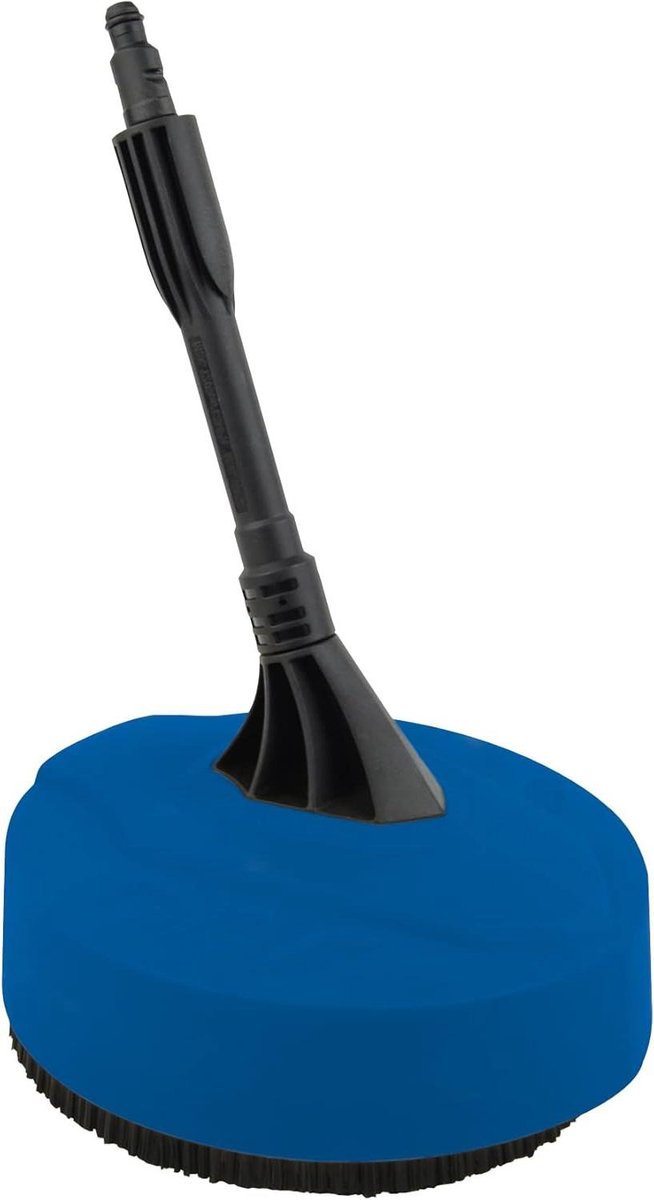 Reinigingsopzetstuk Hogedrukreiniger - Terrasreiniger Vuilfrees - Grote Oppervlaktes Reinigen - Verbeterde Precisie - 22 cm - Blauw
