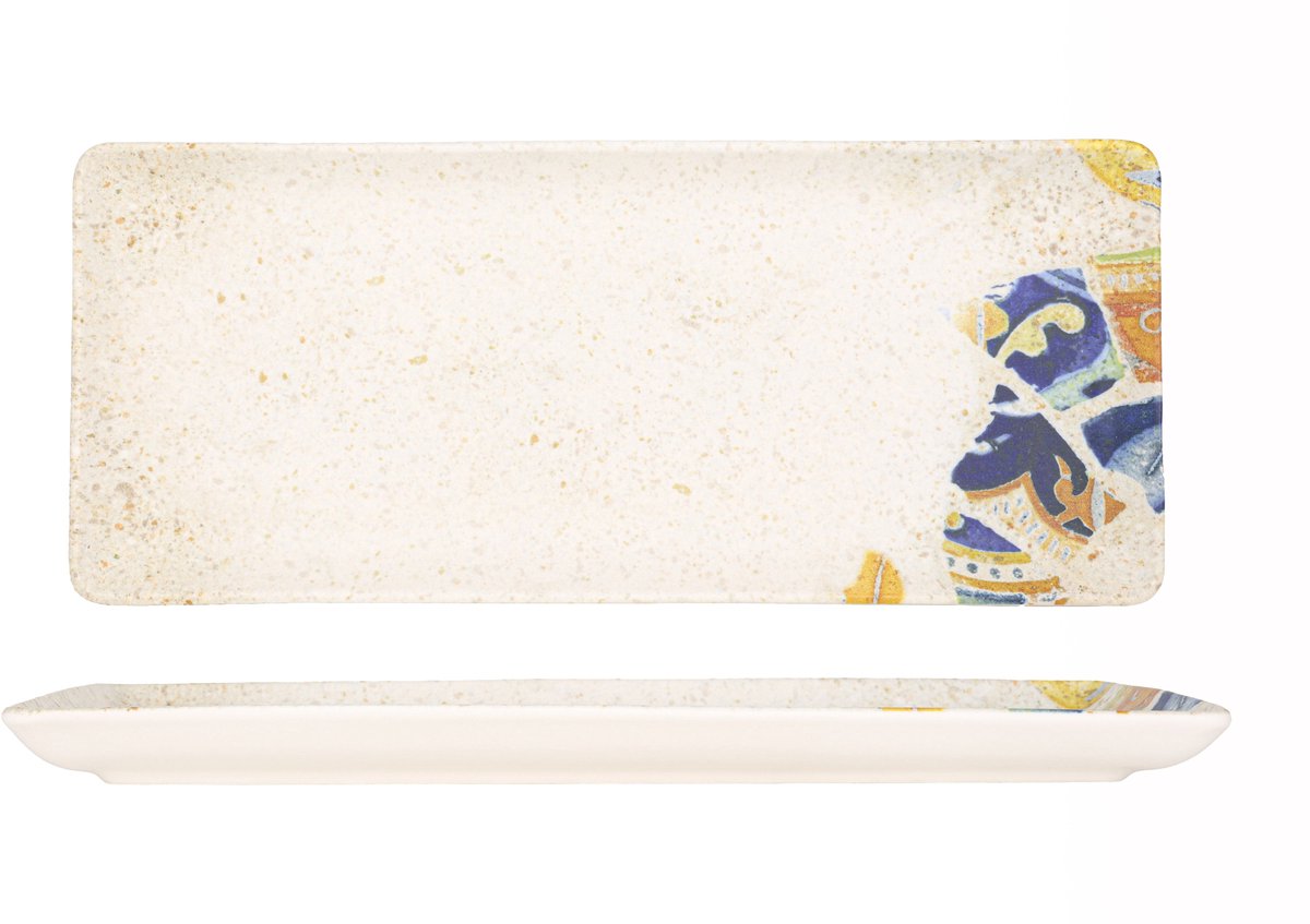 Kütahya Porselen Serveerschaal - Serenita - Porselein - 35x15 cm - set van 2