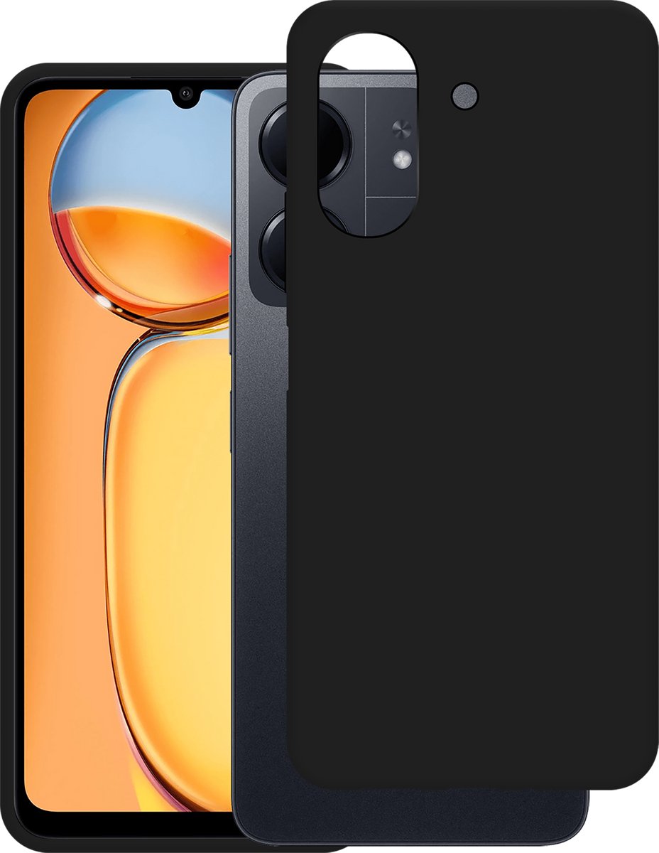 Just in Case Soft Design Xiaomi Redmi 13C Back Cover Zwart