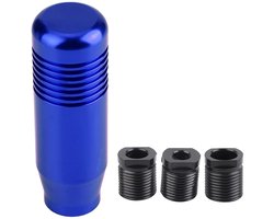 Dailygoody - Aluminium Versnellingspook Knop - Blauw - 8.5cm lengte