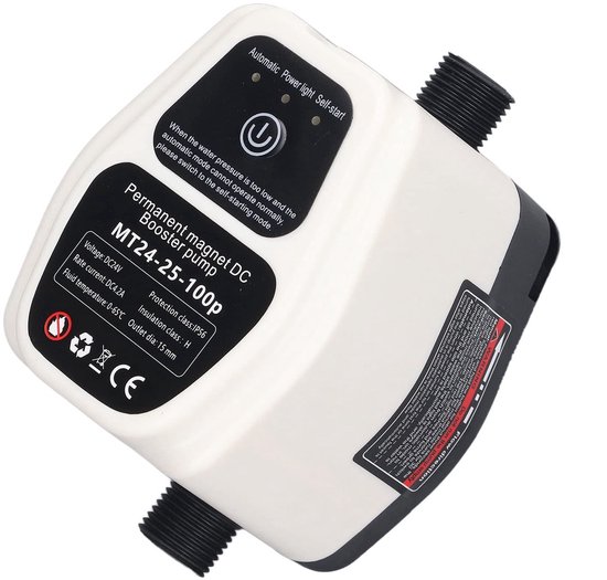 SPHProducts - Water Heater Booster Pomp - 100W - Automatische energiebesparing - Geschikt voor badkamer - Efficiënte pomp - 25L capaciteit - Verbeterde... van Merkloos — afbeelding 4